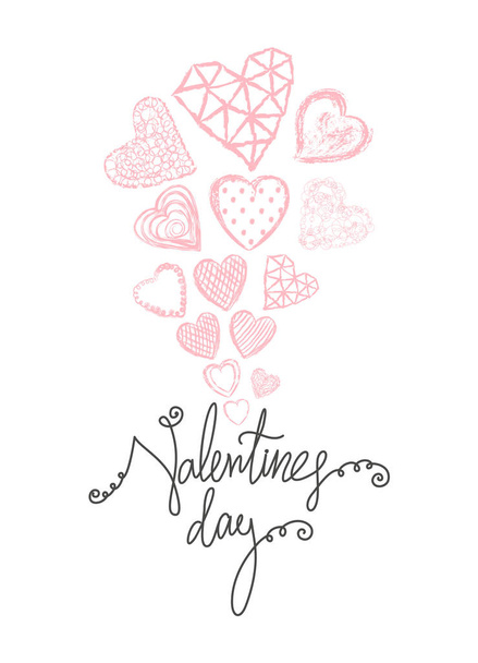 Vector Valentines day background - Vector, afbeelding