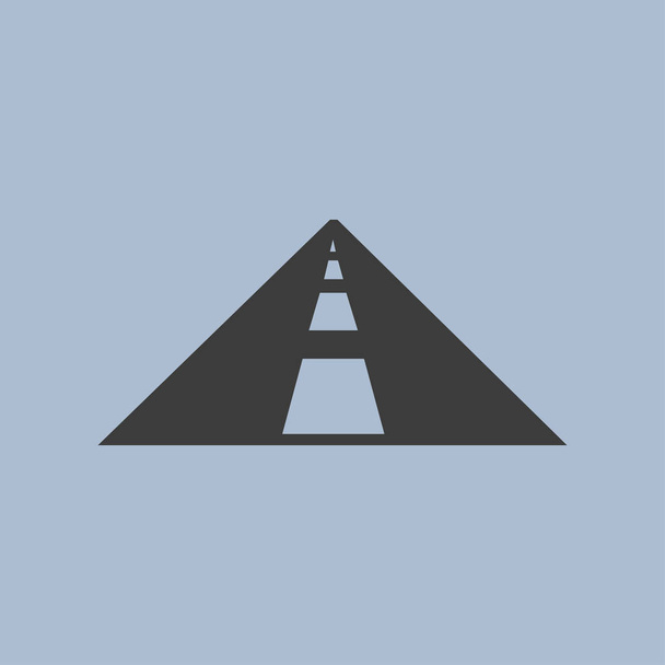 Ilustração do ícone da estrada
 - Vetor, Imagem
