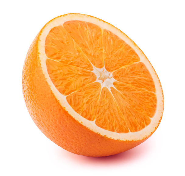 Half of orange isolated - Φωτογραφία, εικόνα