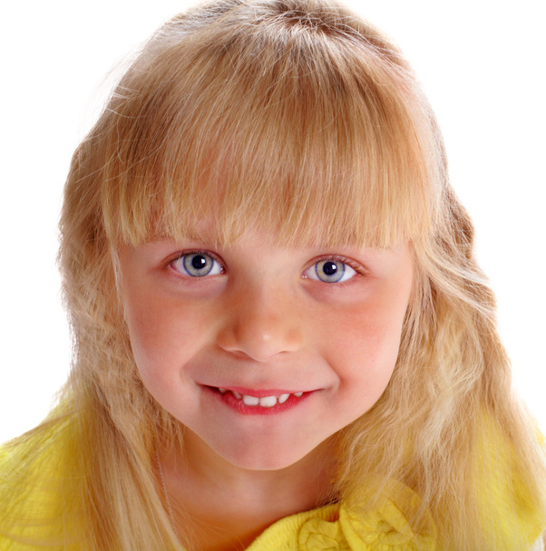 Cheerful girl blonde - Fotó, kép