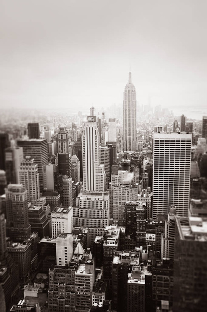 Aerial view over Manhattan - Photo, Image