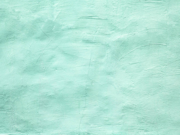 Light turquoise wall texture for background - Photo, Image