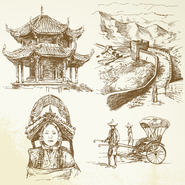 Китайський спадщини
 - Вектор, зображення