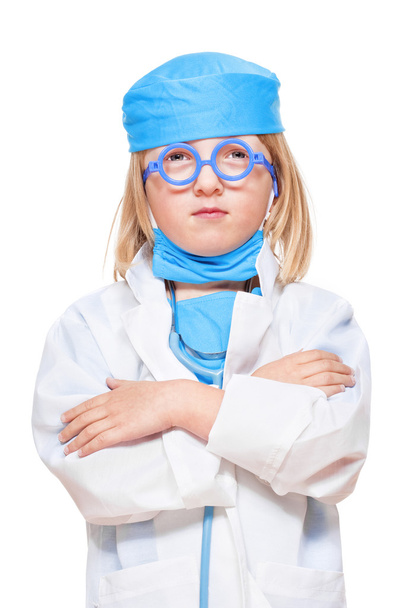 boy playing a doctor - Foto, afbeelding