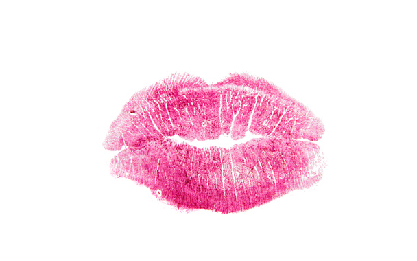 Lippen mit Lippenstift  - Foto, Bild