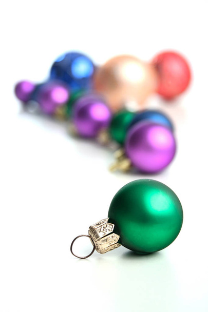 Christmas glass balls - Foto, Bild