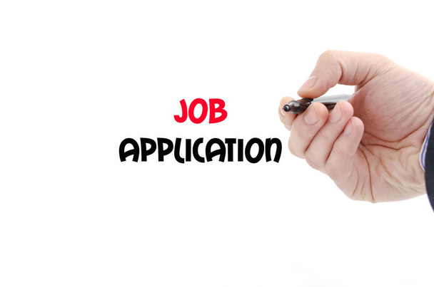 Job application text concept - Photo, Image