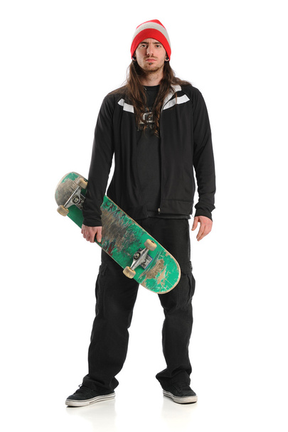 Skateboarder Standing - Fotó, kép