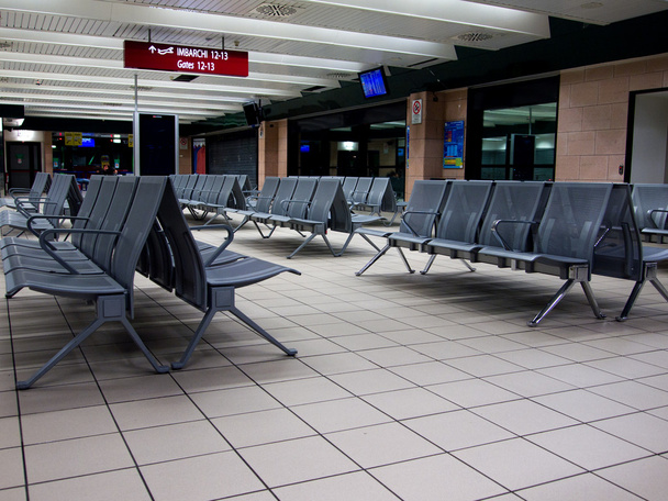 αίθουσα αναμονής αεροδρομίου - Φωτογραφία, εικόνα