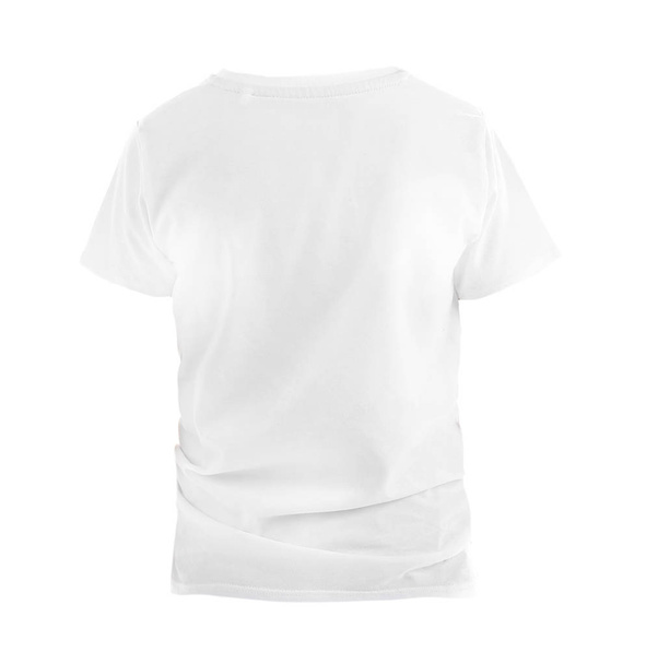 Back view of t-shirt - Foto, Bild