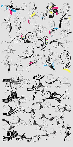 Swirl ontwerpen - Vector, afbeelding