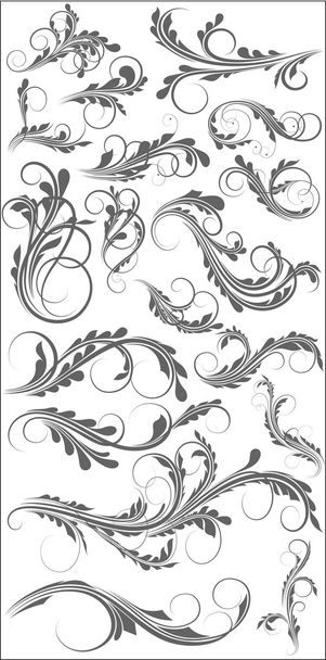 Desenhos de redemoinhos
 - Vetor, Imagem