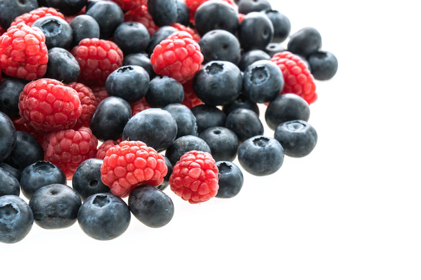 Чорниця і Rasberry фрукти - Фото, зображення