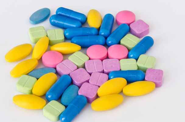 renkli hapları tıp /antibiotics - Fotoğraf, Görsel