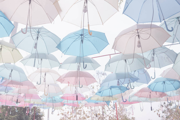 Deštníkem vzor pastel - Fotografie, Obrázek