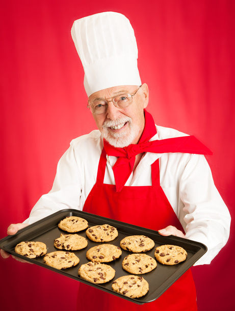 Chef Bakes Cookies - Foto, immagini