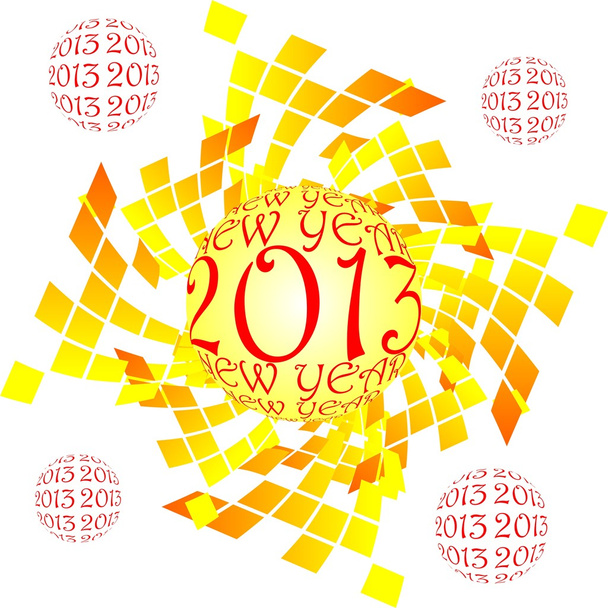 Felice anno nuovo 2013
 - Vettoriali, immagini