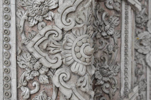 Plaster carvings of Thai style - Photo, Image