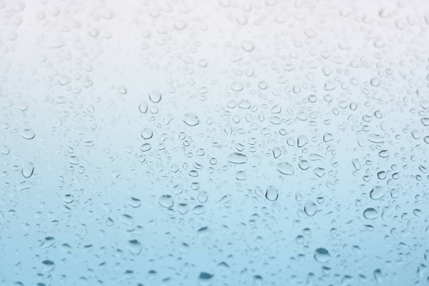 Kapky vody na skleněné okno vysoké rozlišení - Fotografie, Obrázek
