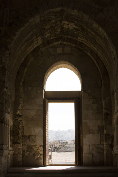 The ruins of the ancient citadel in Amman - Foto, Bild