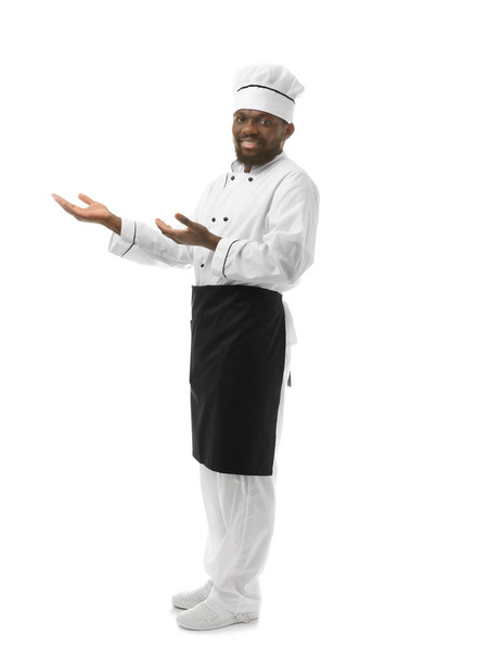 African american chef-kok - Foto, afbeelding