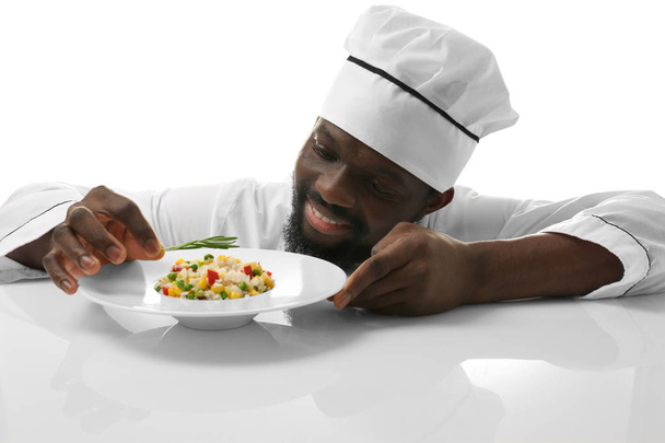 African American chef - Foto, Imagen