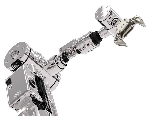 kovové robotické rameno - Fotografie, Obrázek
