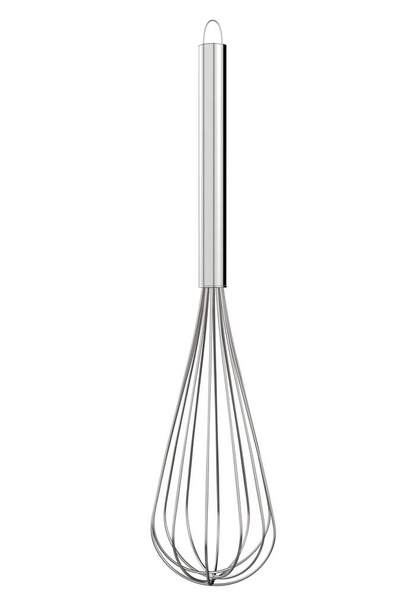 Green Plastic Kitchen Whisk Isolated On White Stock Photo, Picture and  Royalty Free Image. Image 25474095.