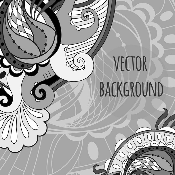 Abstract hand drawn background - Vector, imagen