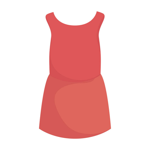 roztomilé ženské šaty ikona - Vektor, obrázek