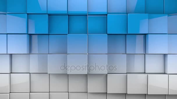 tegels kubussen achtergrond - Video