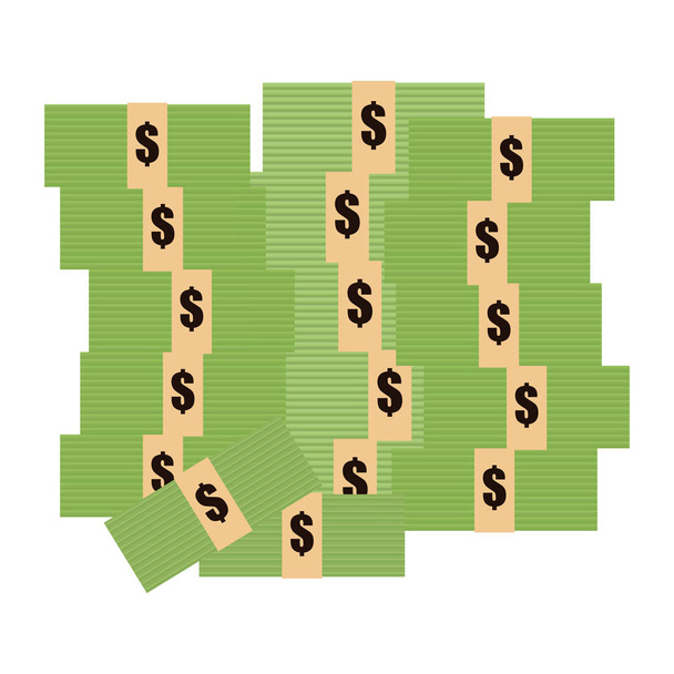 imagen de iconos relacionados con dinero
 - Vector, Imagen