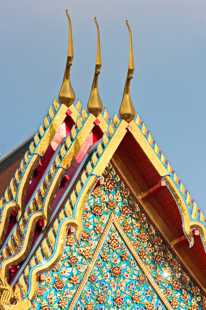 Wat Phra Kaeo Temple, bangkok, Thailand. - Fotó, kép