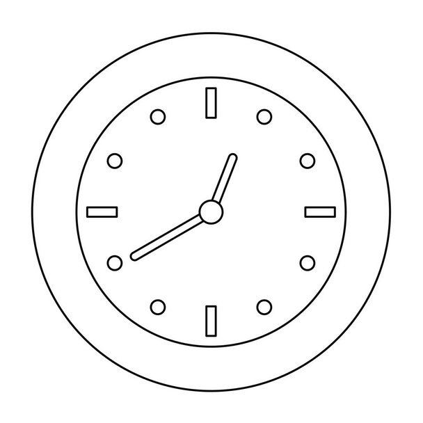 Изображение значка часов
 - Вектор,изображение
