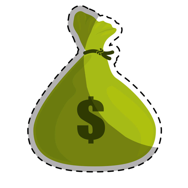imagen de iconos relacionados con dinero en efectivo
 - Vector, Imagen