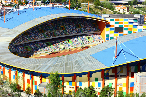 Panorámával portugál labdarúgó-stadion - Fotó, kép