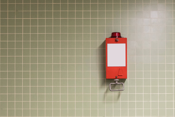 çekme kolu, acil durum kırılma / yangın alarmı - Fotoğraf, Görsel