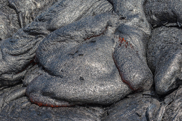 Lav akışı lav alanı kapatın  - Fotoğraf, Görsel