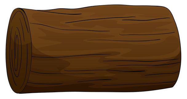 hout log - Vector, afbeelding