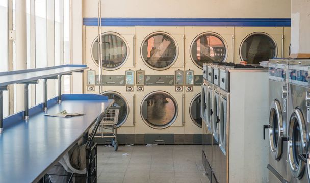 laundry machine in the store - Photo, Image