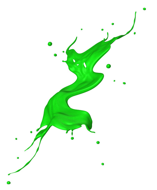 Vihreä roiske
 - Valokuva, kuva