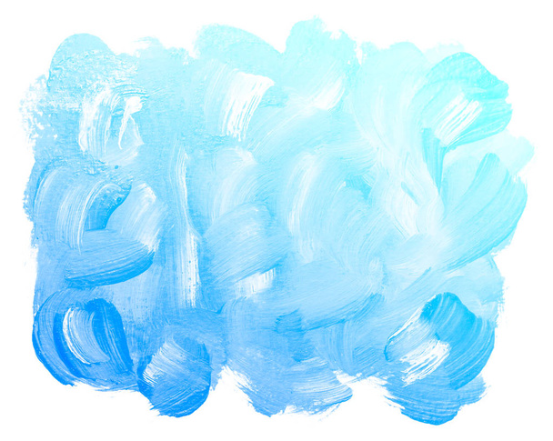 абстрактный синий акварельный фон. - Фото, изображение