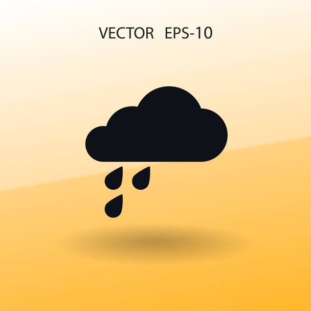 weather icon. vector illustration - Vetor, Imagem