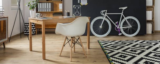 Modern flat for bike lover - Fotoğraf, Görsel