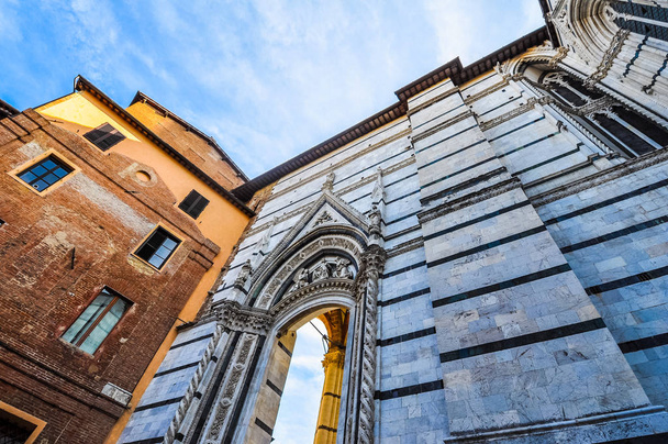 HDR Cathedral church in Siena - Фото, зображення
