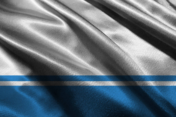 Bandeira da República de Altai Símbolo de ilustração 3D. Bandeira Rússia
 - Foto, Imagem