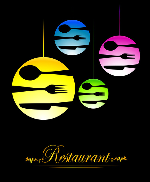 Ресторанне меню з короткочасним
 - Вектор, зображення