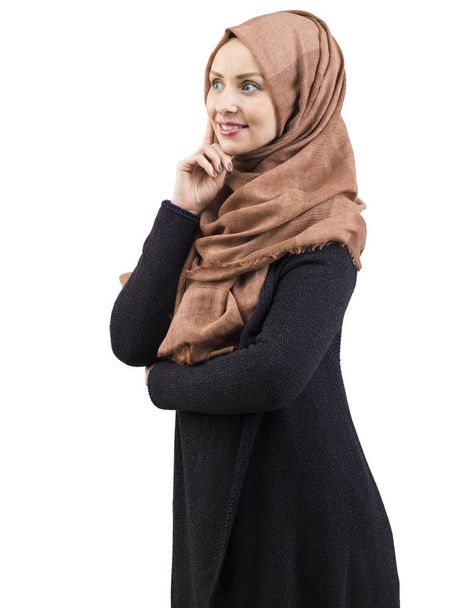 young beautiful muslim women portrait - Foto, afbeelding