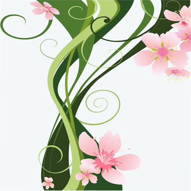  ramo floral com folhas verdes
 - Foto, Imagem