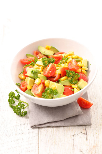 tomato and avocado salad - Photo, image
